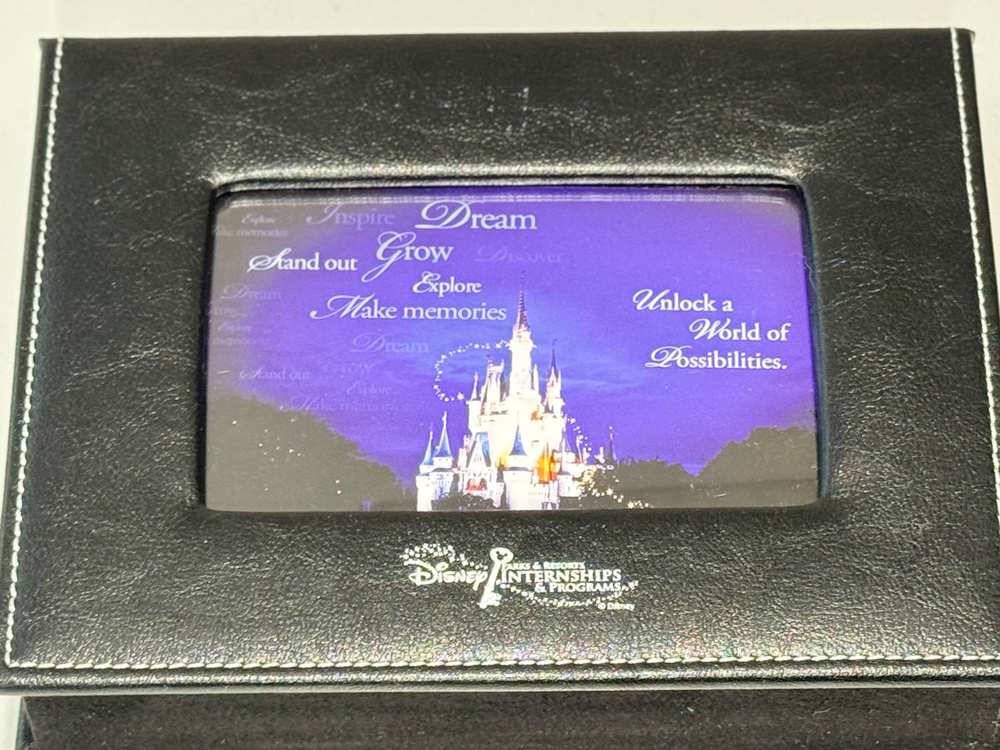 WDW Disney Parks Resorts Internship Program Photo Frame Keepsake Box Trinket DCP